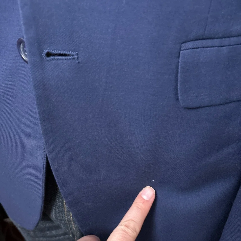 Egara Sport Coat 36L Extra Slim Fit Blazer Jacket Classic Casual‎ Preppy Party
